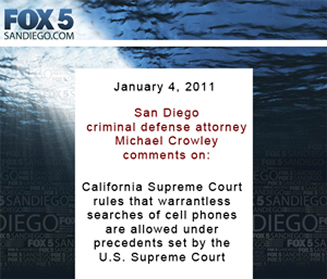 Fox 5 story mentions Michael Crowley