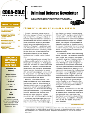 CDBA-CDLC column by Michael Crowley